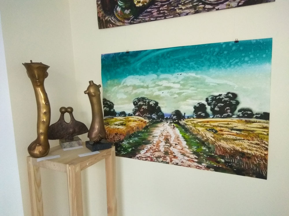 Фотарэпартаж з адкрыцця выставы, якая прайшла 27.04.2018